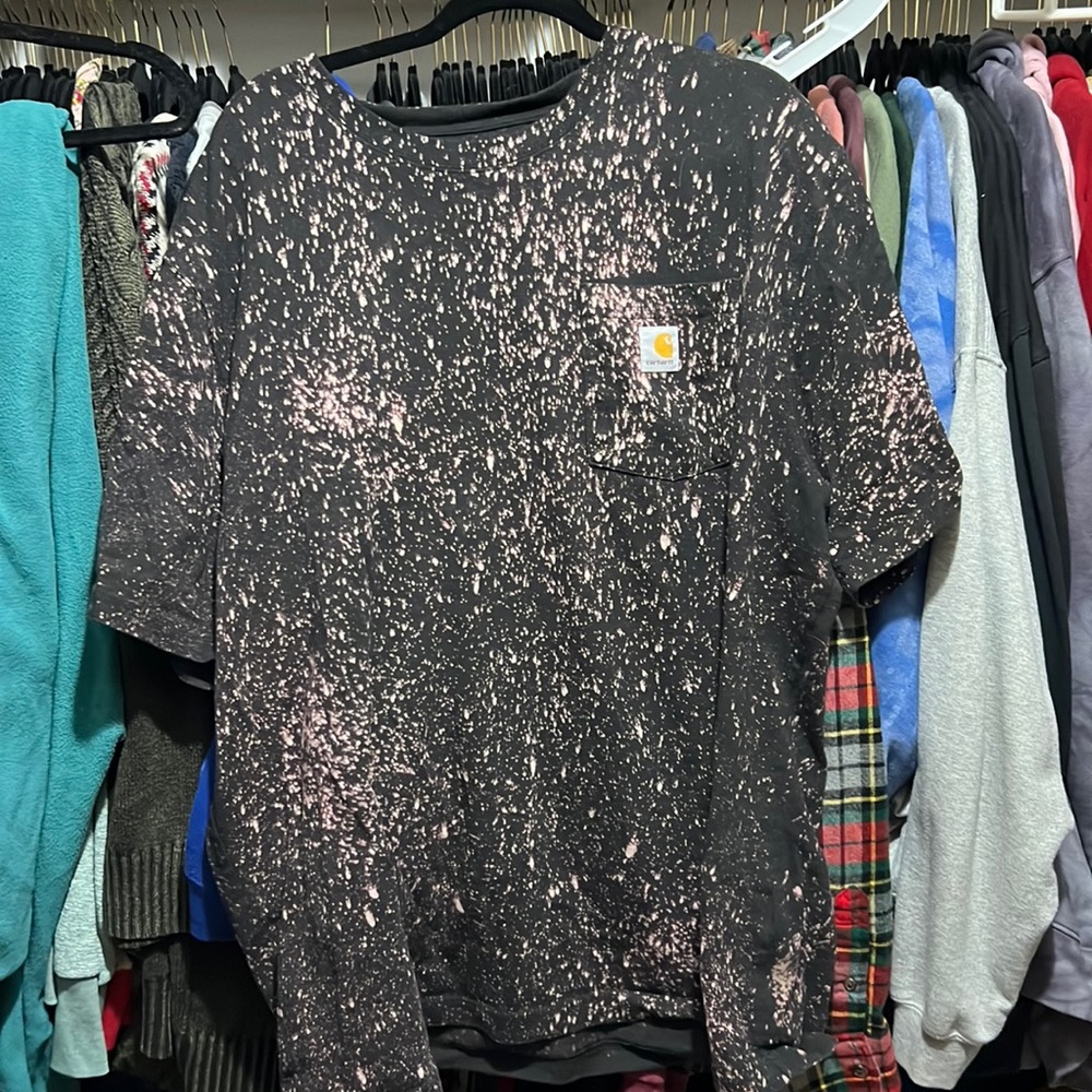 Bleached carhartt tee